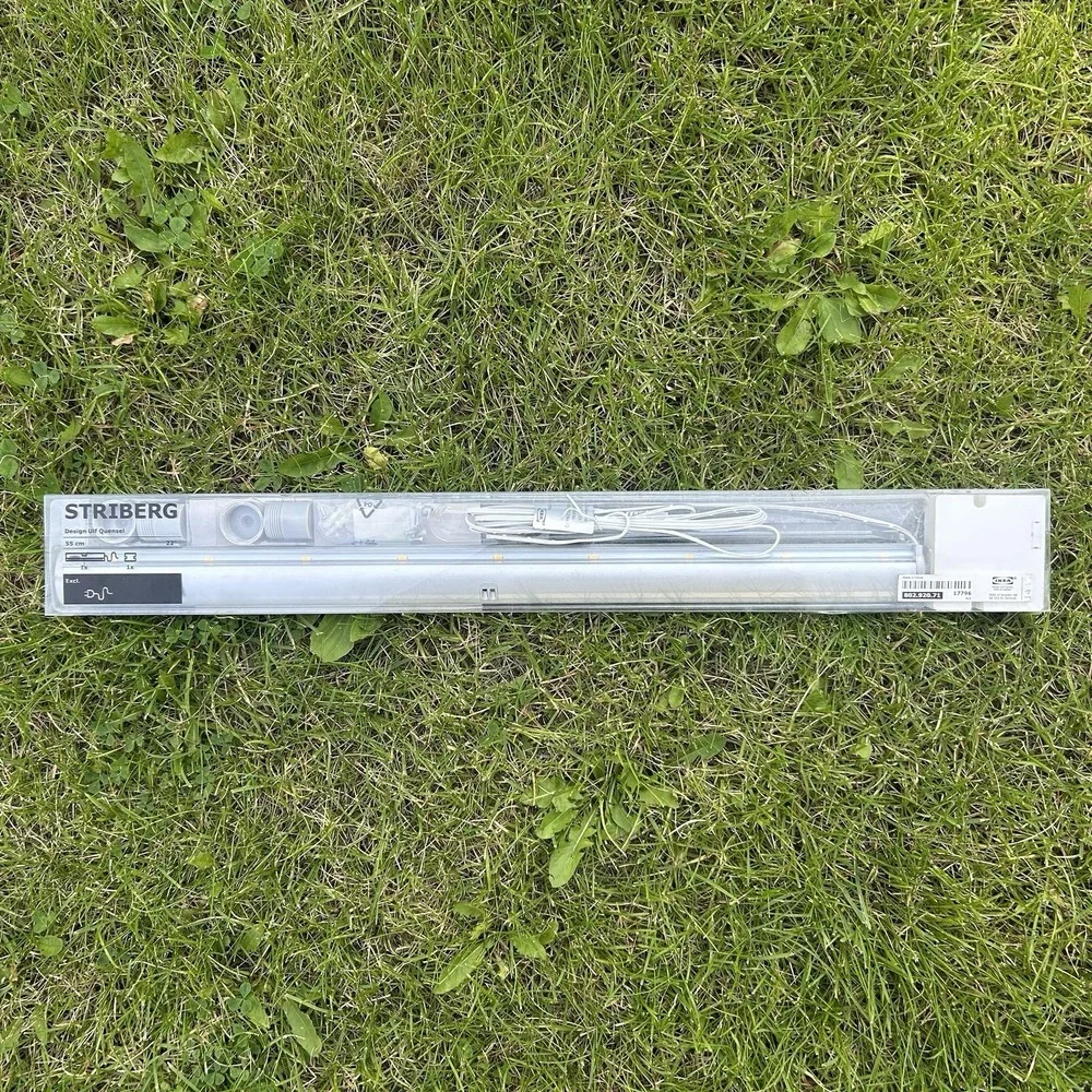 IKEA Striberg LED Light Strip Aluminum 22